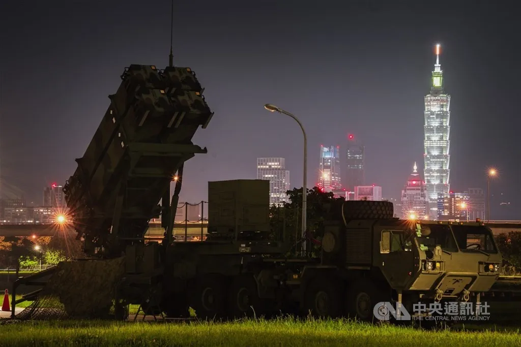 File photo of a Taiwan Patriot missile launcher
