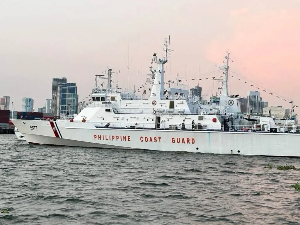 Philippine Coast Guard vessel associated with Taiwan-donated cutter transfer