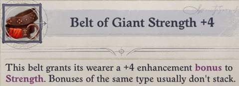Belt of Giant Strength Regill Pathfinder Wrath of the Righteous Build