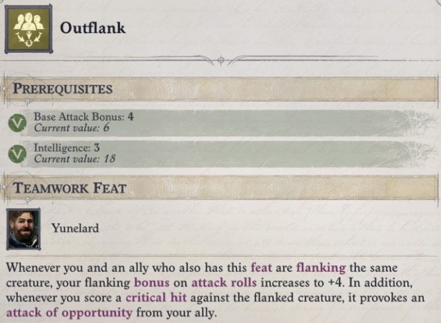 Outflank Feat Woljif Pathfinder Wrath of the Righteous Build